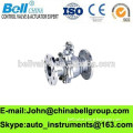 Stainless Steel Handle Flange Ball Valves / DN15-250 Ball Valve for Water